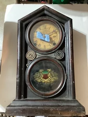 This Is A Ingraham Doric Mantle Clock Looking For Restoration And A New Life • $32.50