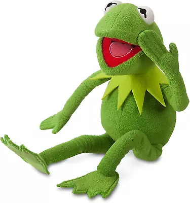 Disney The Muppets Collection Kermit The Frog Plush 16-Inch Soft Collectible Toy • $41.99