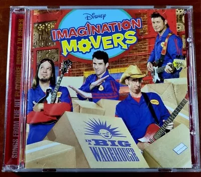 £9.99 • Buy In A Big Warehouse, Imagination Movers Disney Booklet CD Excellent 