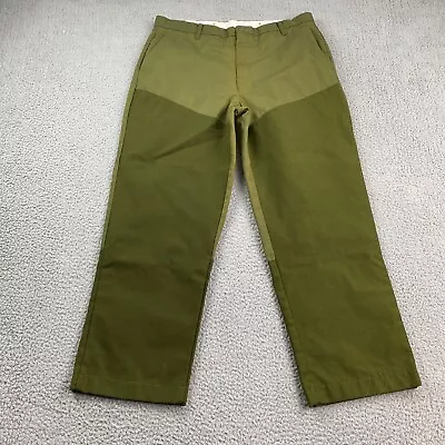 Rattlers Brand Brush Pants Mens 40x31 (meas 36x30) Green Made In USA Vintage • $17.88