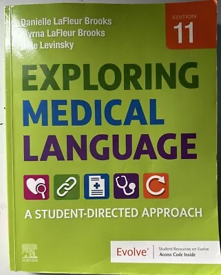 Exploring Medical Language: A - Paperback By LaFleur Brooks MEd - Acceptable H • $15