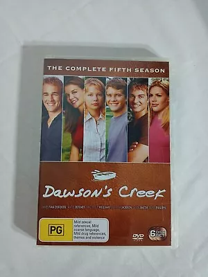 Dawsons Creek Complete Season 5 DVD Romance Drama Katie Holmes R4 Free Shipping • £8.03