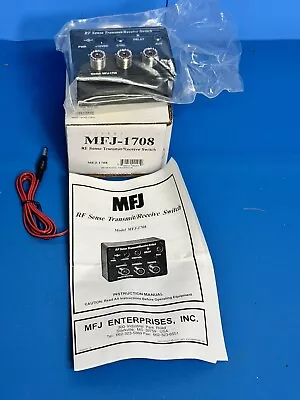 Mfj-1708 Rf Sense Transmit/receive Switch In Box • $99