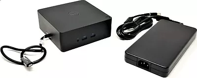 Dell Tb16 Thundebolt Dock Usb C Up To 3 Monitors With 240w Dell Psu Free Post • $89