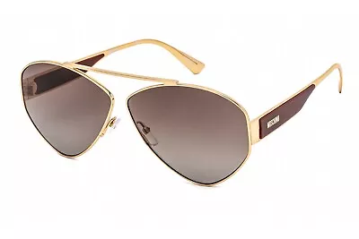 MOSCHINO MOS084S-9QHA-65  Sunglasses Size 65mm 140mm 08mm Brown Women NEW • $56.59