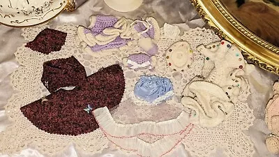 Vintage Handmade Crochet Fashion Doll Clothing • $1