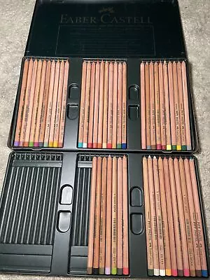 Faber Castell Pitt Pastel Pencils 47 Slightly Used • $40