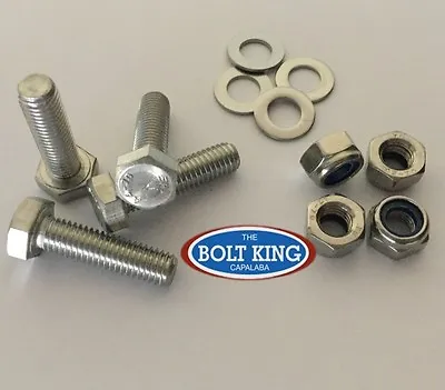 304 Stainless Steel Hex Set Screw M6 Kit Bolts/nuts/washers • $16.50