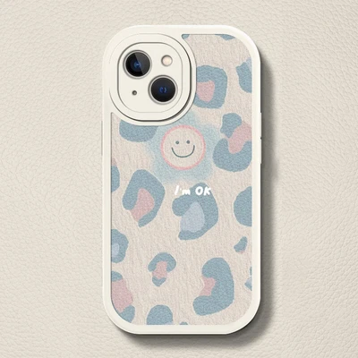 $7.69 • Buy New For OPPO A72 5G A11X A57 A9X A32 Leopard Print Pink Soft Silica Phone Case 