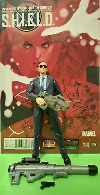 Marvel Legends AGENT COULSON CUSTOM - AGENTS Of SHIELD TRU 3-PACK + SHIELD # 005 • $32.99