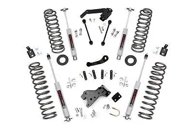 Rough Country 4  Lift Kit For 2007-2018 Jeep Wrangler JK Unlimited - 68130 • $549.95