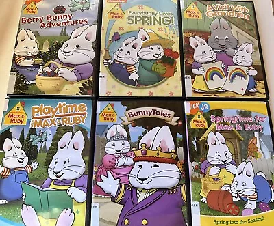 Max & Ruby DVD Lot (6) Spring Play Time Berry Bunny • $12.47