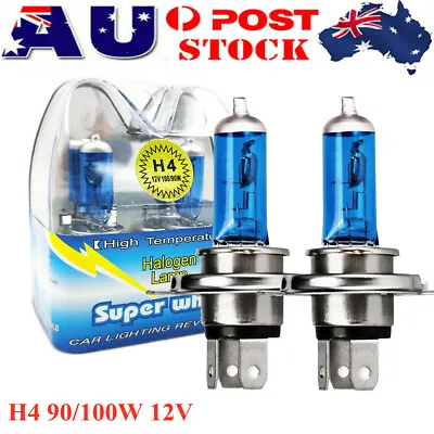 H4 Car Headlight 90/100W Halogen Globes For Holden Commodore HSV VR VS VT VX VY • $25.99