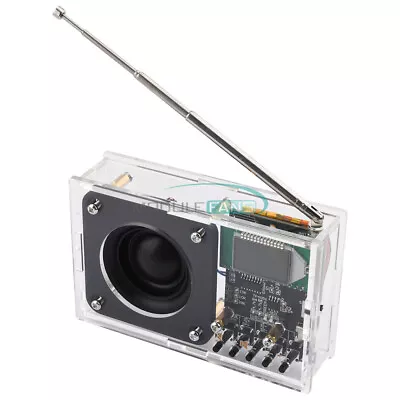 DIY FM Radio Receiver Module Electronic Kit Set 76-108MHz DIY Radio Speaker Kit • $12.86