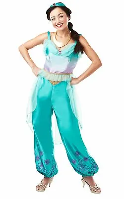 £50.21 • Buy Jasmine Princess Womens Costume Disney Live Action Ladies Fancy Dress Outfit