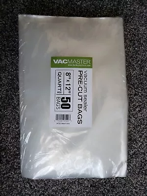 Vac Master Pre Cut Quart Food Starage Bags • $30