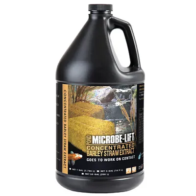 Microbe-Lift Pond Barley Straw Extract 1 Gallon MLCBSEG4 • $47.95