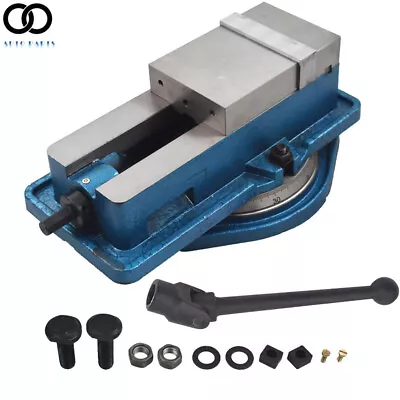 4'' Lock Vise Precision Milling Machine Bench Clamp Clamp Vice With Base • $78