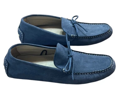 $24.99 • Buy Zara Men's Driving Moccasin Loafer Slipper Shoe Blue Suede Size 12
