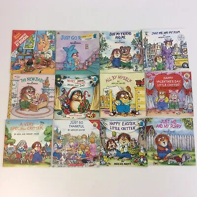 Mercer Mayer Little Critter Preschool Kindergarten 1st Grade 12 Picture Book Lot • $26.99