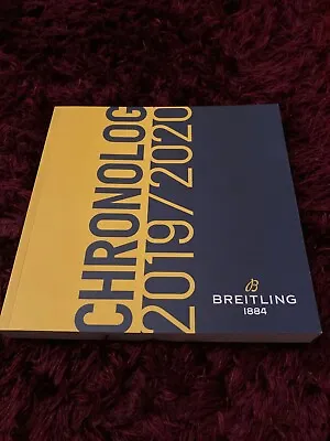 £9.99 • Buy Breitling 2019 / 2020 Watch Catalogue - 266 Pages - UK Issue, Navitimer, Avenger