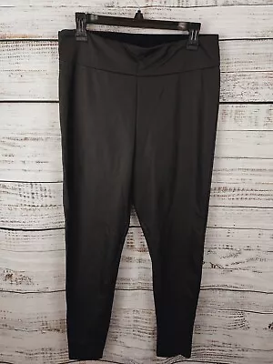 River Island Faux Leather 10 Wet Look Leggings NEW • $8.79