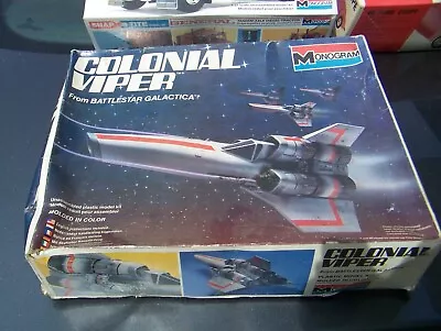 Vintage Monogram Colonial Viper Model Kit • $39.99