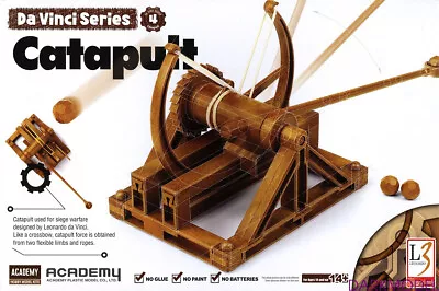 Academy 18137 Da Vinci Catapult Machine (Plastic Model) • $30.70