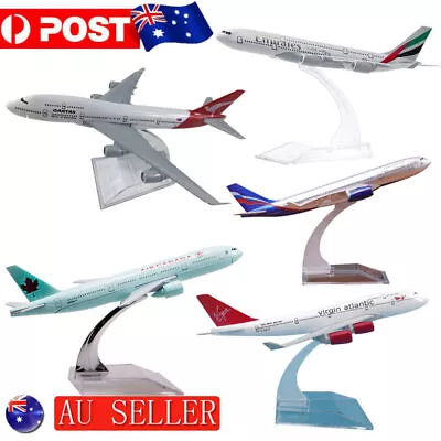 16cm A330 747 A380 777 A380 Airline Plane Aeroplane Aircraft Diecast Model Toy • $20.64