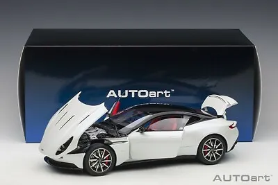 Autoart  ASTON MARTIN DB11 MORNING FROST WHITE 1/18 Scale New Release!  • $194