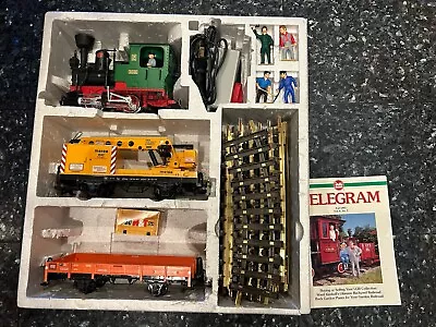 LGB Electric Train Set 72402 G Scale  With Box Nice Condition! Missing Truck • $349.95