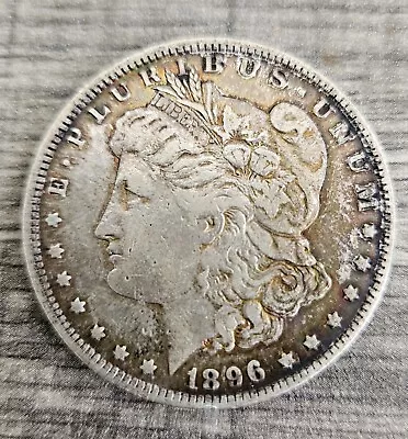 1896-O Morgan Dollar KEY DATE Toned Nice Rare • $19.99