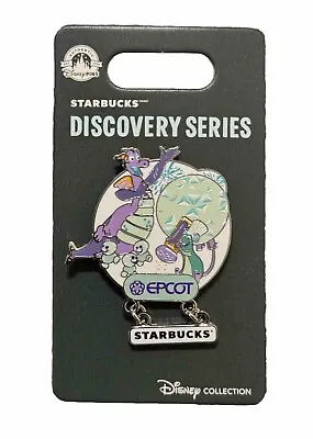 2024 Walt Disney World Starbucks Discovery Series Epcot Pin Figment Remy Frozen • $18.99