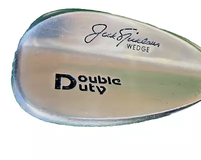 MacGregor Jack Nicklaus Double Duty Sand Wedge +1  Stiff Steel 36.5  New Grip RH • $29.95