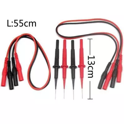 1mm Tiny Thin Needle Tipped Tip Multimeter Probes Test Leads For Fluke  • $16.73