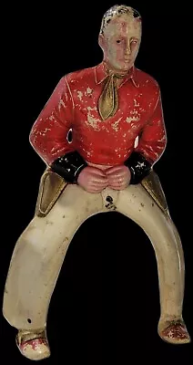 Vintage Red Shirt Champ Cowboy Figure Bowed Legs No Horse Not Hartland Reproduct • $16.99