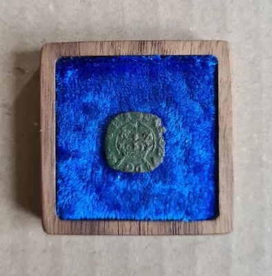 £11 • Buy Charles 1st - Hammered - Copper Rose Farthing - Metal Detecting Find