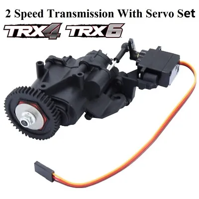 2 Speed Transmission Gearbox With Servo For 1/10 RC Crawler TRAXXAS TRX4 TRX6 • $33.44