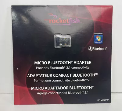 Rocketfish Bluetooth Micro Adapter Rf-mrbtad New Sealed • $17.46