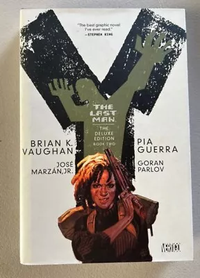 Y: THE LAST MAN BOOK TWO Brian K. Vaughan 2008 Deluxe Edition • $40