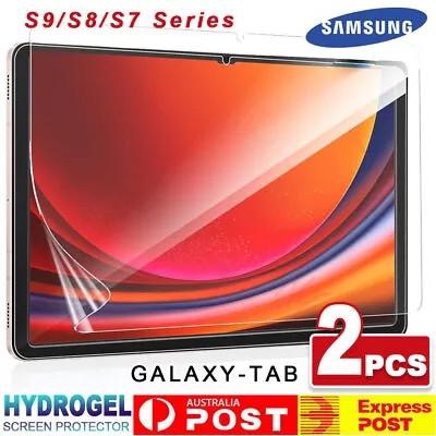 For Samsung Galaxy Tab S9 FE S8 S7 A7 A8 Ultra Plus + Screen Protector S6 Paper • $8.99