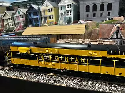 MTH 20-21651-1 - FM Train Master Diesel Engine  Virginian  #56 W/ PS3 (Hi-Rail W • $527.99