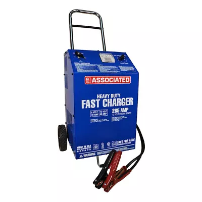 Associated 6009AGM 6/12 Volt Heavy Duty Fast Wheeled Battery Charger • $828