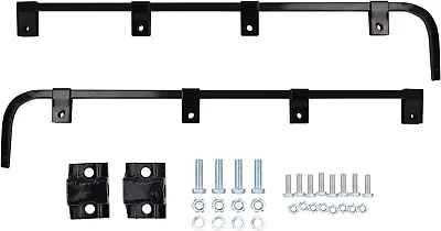 E-Coating Black Mud Flap Hanger Bracket With Hardware Sold By Pair • $62.99