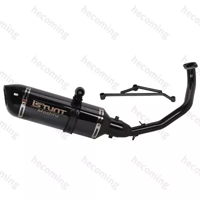 For GY6 Engine 125cc Gy6 150cc Exhaust System GY6 Scooter Moped ATV Muffler • $97.35