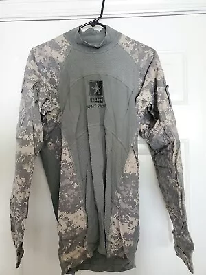 USGI ACU Massif Medium Digital Camo Army Combat Shirt Flame Resistant ACS • $20