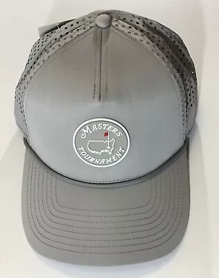 Masters Golf Hat (Light Grey) Snapback Rope Style Performance Tech (New) • $55