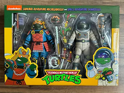 NECA TMNT SAMURAI MICHELANGELO And SPACE ADVENTURE DONATELLO Haulathon 2024 NEW! • $97