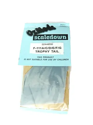 OzMods Scaledown SDA48050 1/48 F111A/C/D/E/F/G Resin Trophy Tail Detail Part. • $14