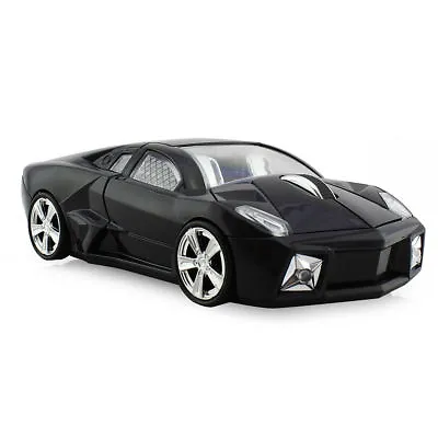 £10.79 • Buy BLK Lamborghini Car Shaped Usb Optical Wireless Mouse Game Mice For Pc Mac Win10